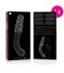 NEBULA SERIES BY IBIZA - MODELO 14 DILDO CRISTAL ROSA 18.5 CM -O- 3 CM