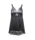 SUBBLIME - BABYDOLL CON ESTAMPADO FLORAL PECHO NEGRO L/XL