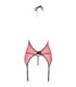 PASSION - PEONIA CORSET EROTIC LINE ROJO S/M