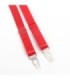 SUBBLIME - 955250 SET SUJETADOR CON LIGUERO BONDAGE ROJO S/M