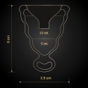 G-VIBE - GCUP COPA MENSTRUAL NEGRA