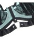 SUBBLIME - 955557 CONJUNTO SUJETADOR CON CREMALLERA DE MALLA DE CHAROL VERDE S/M