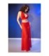 CHILIROSE - CR  4857 SET TOP Y PANTALONES ROJO TALLA L