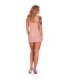 LIVCO CORSETTI FASHION - HYEONA 1710 BABYDOLL + TANGA ROSA S