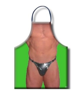 DIABLO PICANTE - DELANTAL SEXY HOMBRE