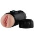 SHEQU - KAY MASTURBADOR DOBLE CON VIBRACIÓN DUAL BOCA Y VAGINA