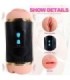 SHEQU - KAY MASTURBADOR DOBLE CON VIBRACIÓN DUAL BOCA Y VAGINA