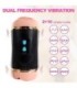 SHEQU - KAY MASTURBADOR DOBLE CON VIBRACIÓN DUAL BOCA Y VAGINA