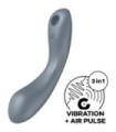 SATISFYER - CURVE TRINITY 1 AIR PULSE VIBRATION ROJO