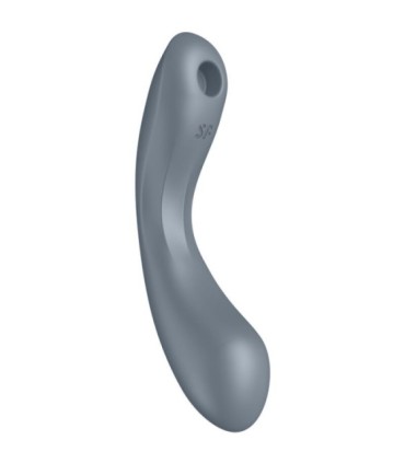 SATISFYER - CURVE TRINITY 1 AIR PULSE VIBRATION GRIS