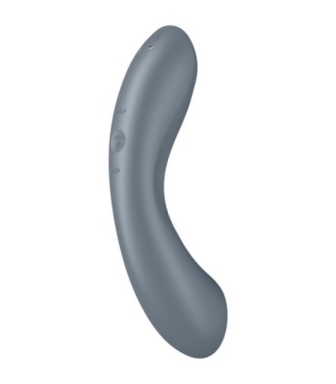 SATISFYER - CURVE TRINITY 1 AIR PULSE VIBRATION GRIS