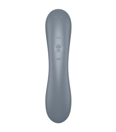 SATISFYER - CURVE TRINITY 1 AIR PULSE VIBRATION GRIS