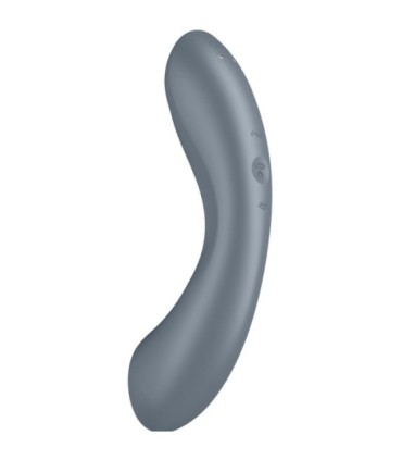 SATISFYER - CURVE TRINITY 1 AIR PULSE VIBRATION GRIS
