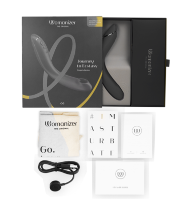 WOMANIZER - OG G-SPOT GRIS OSCURO