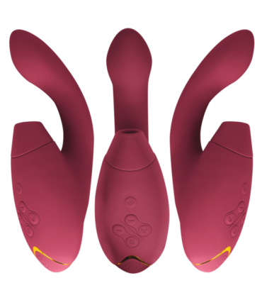WOMANIZER - DUO 2 ESTIMULADOR BURDEOS