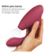 WOMANIZER - DUO 2 ESTIMULADOR BURDEOS