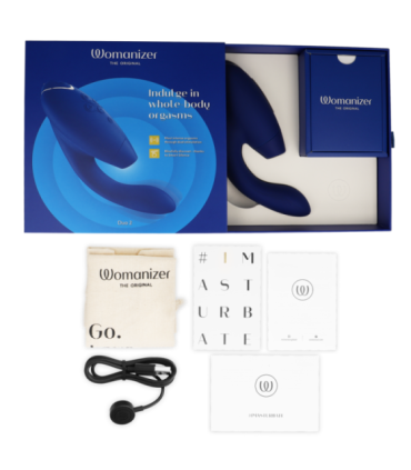 WOMANIZER - DUO 2 ESTIMULADOR AZUL