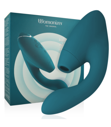 WOMANIZER - DUO 2 ESTIMULADOR AZUL PETRÓLEO