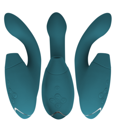 WOMANIZER - DUO 2 ESTIMULADOR AZUL PETRÓLEO