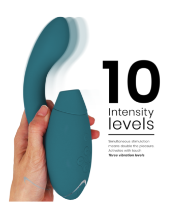 WOMANIZER - DUO 2 ESTIMULADOR AZUL PETRÓLEO
