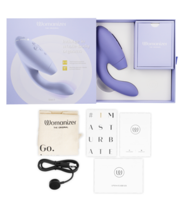 WOMANIZER - DUO 2 ESTIMULADOR LILA