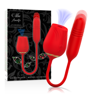 MIA - AMALFI DOBLE PLEASURE SUCCIONADOR + UP AND DOWN