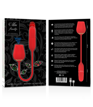 MIA - AMALFI DOBLE PLEASURE SUCCIONADOR + UP AND DOWN