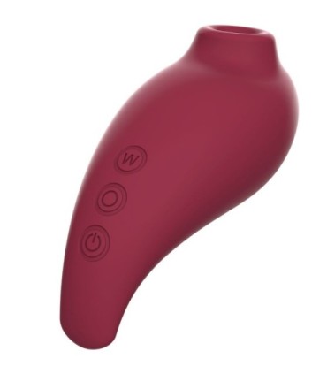 ADRIEN LASTIC - INSPIRATION SUCCIONADOR CLÍTORIS + HUEVO VIBRADOR ROJO - APP GRATUITA