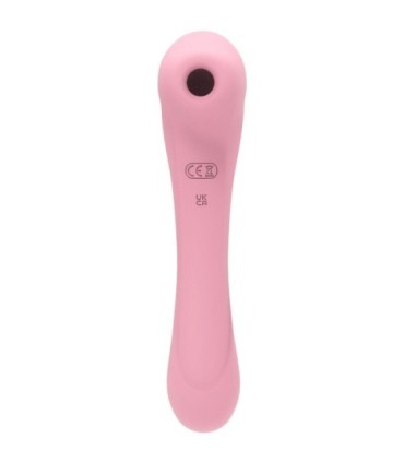 FEMINTIMATE - DAISY MASSAGER SUCCIONADOR Y VIBRADOR ROSA