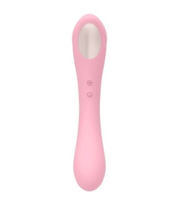 FEMINTIMATE - DAISY MASSAGER SUCCIONADOR Y VIBRADOR ROSA