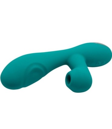 ALIVE - CARIBBEAN SHINE VIBRADOR & SUCCIONADOR AZUL
