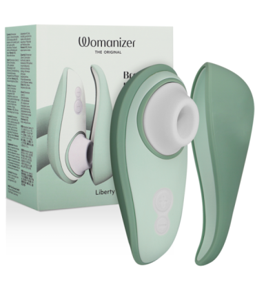 WOMANIZER - LIBERTY 2 ESTIMULADOR & SUCCIONADOR CLÍTORIS VERDE CLARO