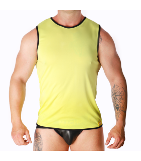 MACHO - CAMISETA AMARILLO S/M