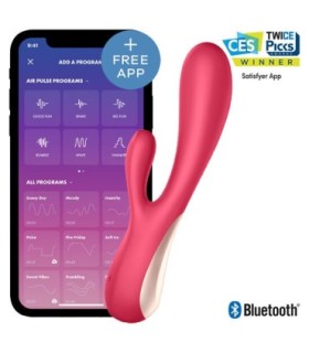 SATISFYER - MONO FLEX ROJO CON APP