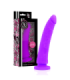 DELTA CLUB - TOYS ARNES + DILDO LILA SILICONA MEDICA 17 CM -O- 3 CM