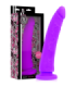 DELTA CLUB - TOYS ARNES + DILDO LILA SILICONA MEDICA 23 CM -O- 4.5 CM