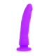 DELTA CLUB - TOYS ARNES + DILDO LILA SILICONA MEDICA 23 CM -O- 4.5 CM