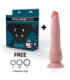 ROCKARMY - ARNÉS + DUAL DENSITY CRUSADER DILDO REALISTA 21.5 CM -O- 4.46 CM