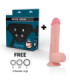 ROCKARMY - ARNÉS + LIQUID SILICONE DILDO PREMIUM SPITFIRE 21 CM -O- 4.62 CM