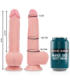ROCKARMY - ARNÉS + LIQUID SILICONE DILDO PREMIUM SPITFIRE 21 CM -O- 4.62 CM