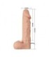 BAILE - ULTRA PASSIONATE HARNESS 24 CM NATURAL