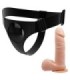 PRETTY LOVE - HARNESS BRIEFS ARNÉS UNIVERSAL CON DILDO TOM 20 CM NATURAL