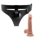 PRETTY LOVE - HARNESS BRIEFS ARNÉS UNIVERSAL CON DILDO KEVIN 19 CM NATURAL