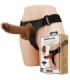 PRETTY LOVE - HARNESS BRIEFS ARNÉS UNIVERSAL CON DILDO MICHEAL 20 CM NEGRO