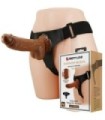 PRETTY LOVE - HARNESS BRIEFS ARNÉS UNIVERSAL CON DILDO MICHEAL 20 CM NEGRO