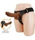 PRETTY LOVE - HARNESS BRIEFS ARNÉS UNIVERSAL CON DILDO MICHEAL 20 CM NEGRO