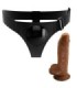 PRETTY LOVE - HARNESS BRIEFS ARNÉS UNIVERSAL CON DILDO MICHEAL 20 CM NEGRO
