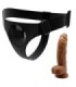 PRETTY LOVE - HARNESS BRIEFS ARNÉS UNIVERSAL CON DILDO MICHEAL 20 CM NEGRO