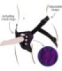 GET REAL - STRAP-ON LACE HARNÉS MORADO