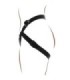 GET REAL - STRAP-ON PLEASURE HARNÉS NEGRO